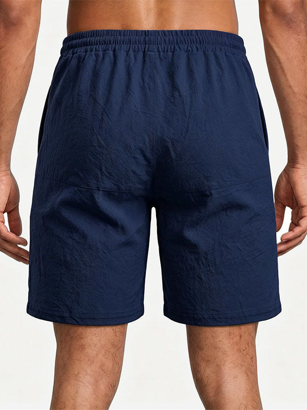 Short en lin d'été pour homme Européen et American Plus Tailles Short casual pour homme