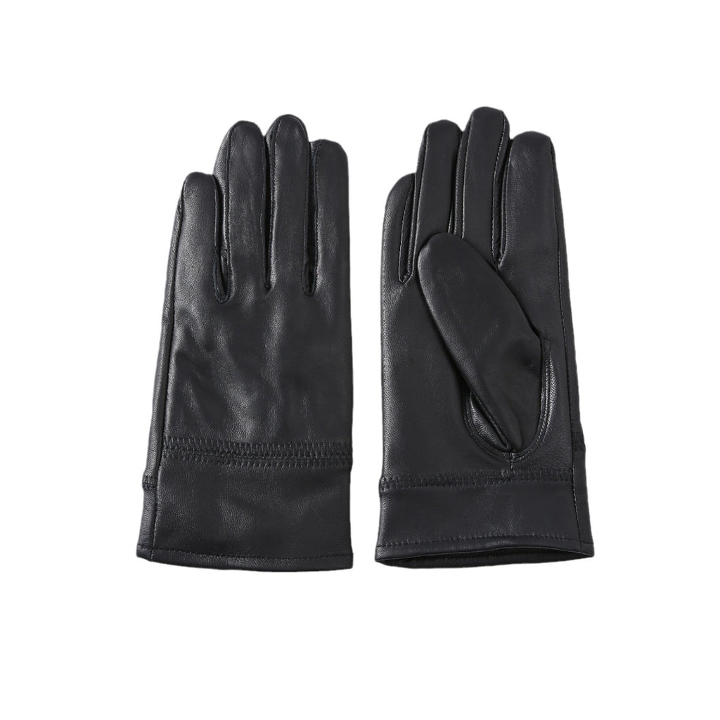 Gants d'hiver en cuir véritable pour hommes