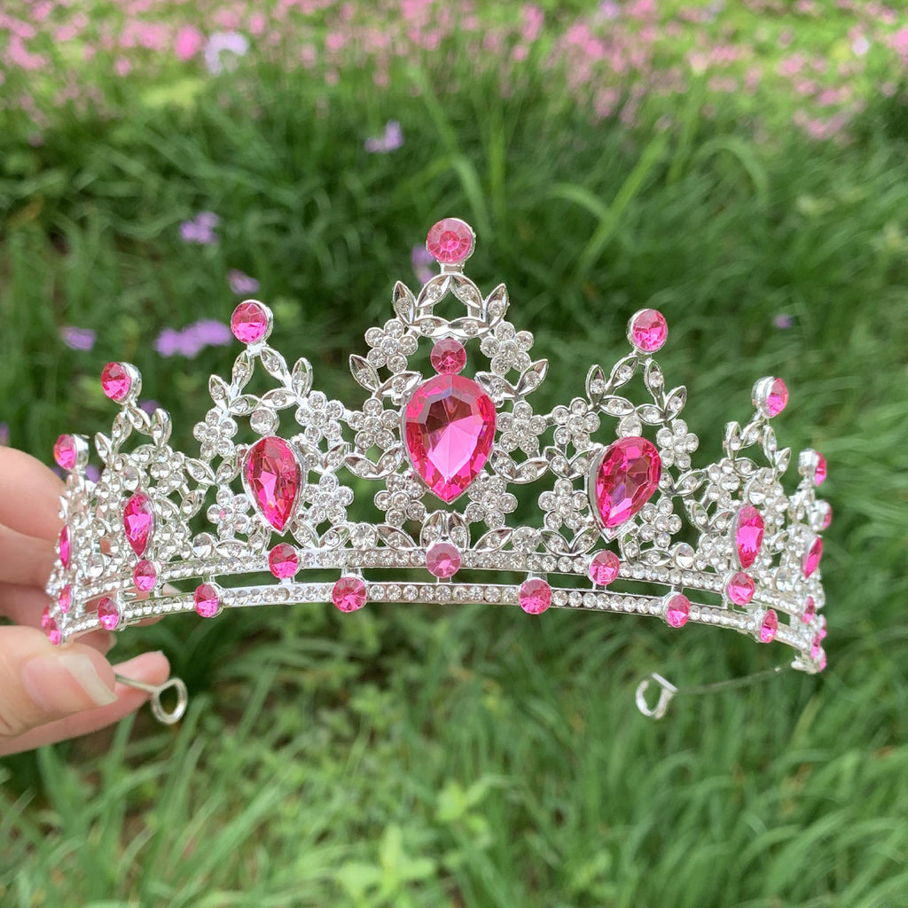Strass Headband Alliage Couronne Robe de mariée Accessoire