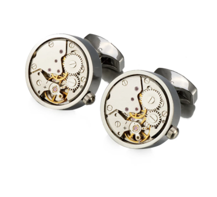 Tourner le mouvement français masculin Cufflinks