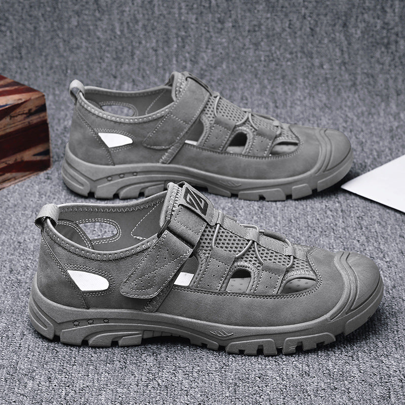 Chaussures anti-dérapantes à orteils creux Sandales polyvalentes