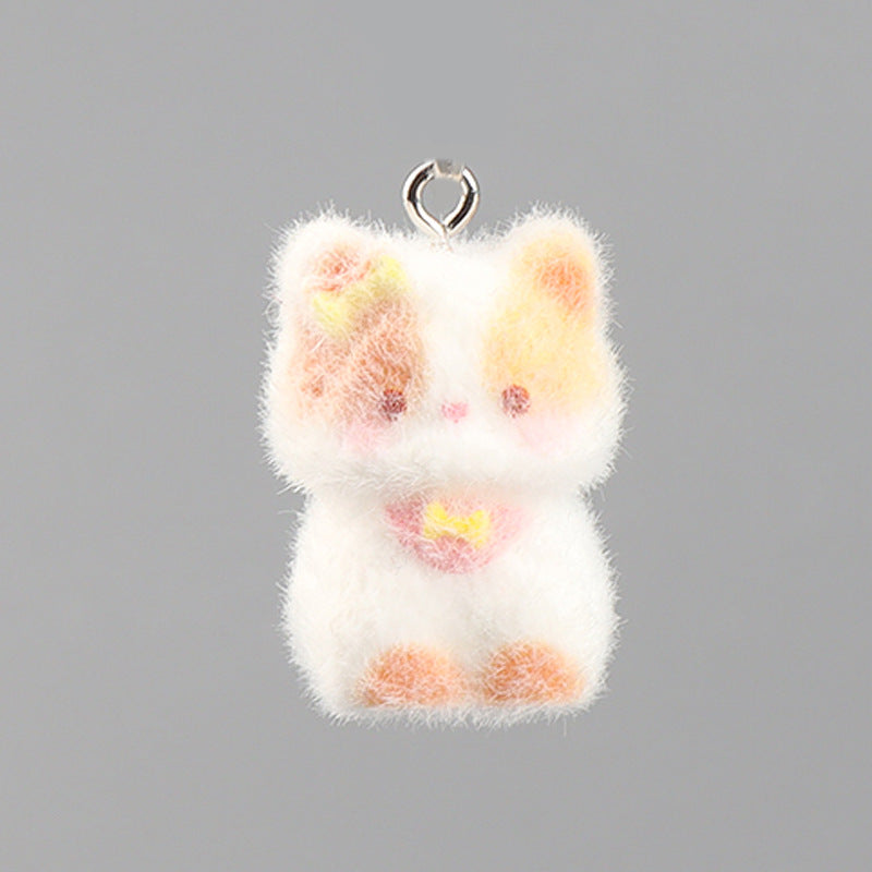 Pendentif porte-clés 3D Kitty bricolage