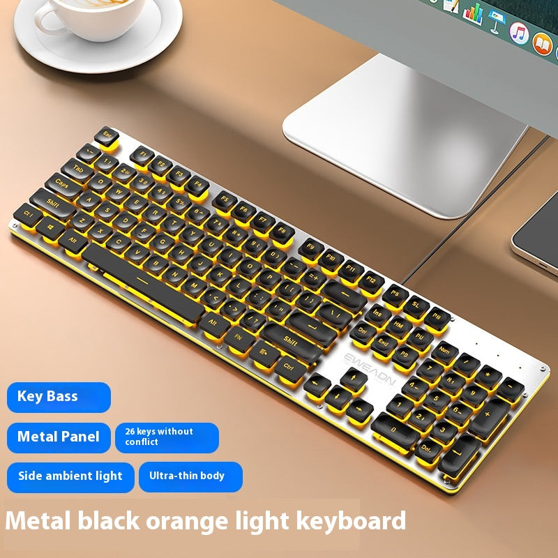Bouton Mute Clavier filaire Comfort Sensation mécanique