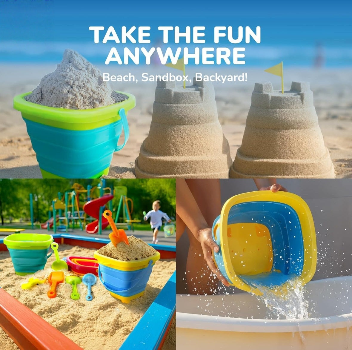 Ensemble d'outils de jeu de sable de plage pour enfants