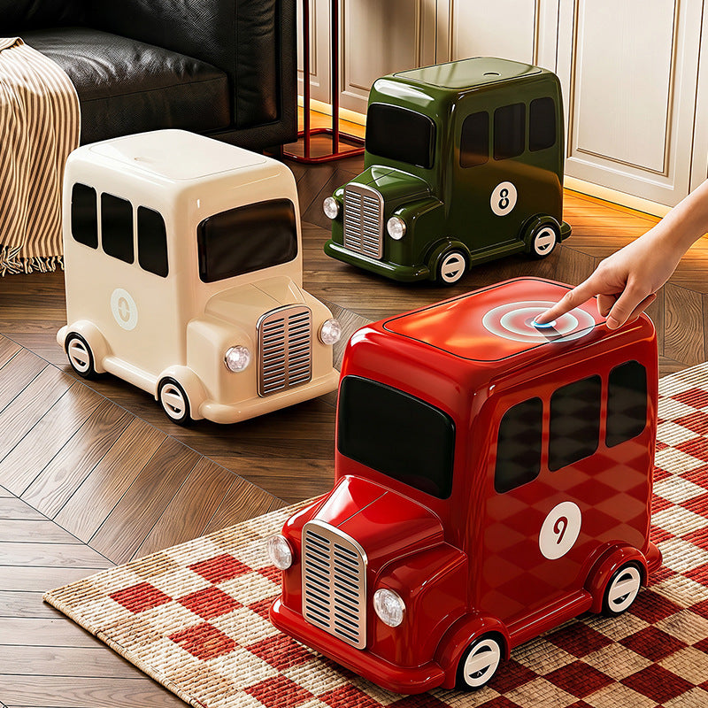 Bucket de rangement de cartoon pour enfants créatifs