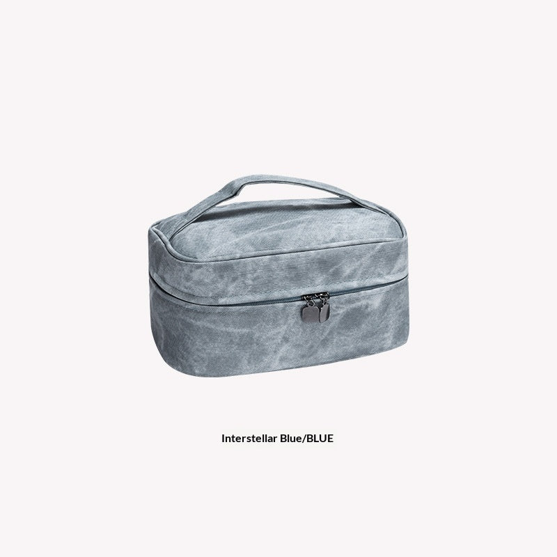PU pliable étanche Sac cosmétique portable