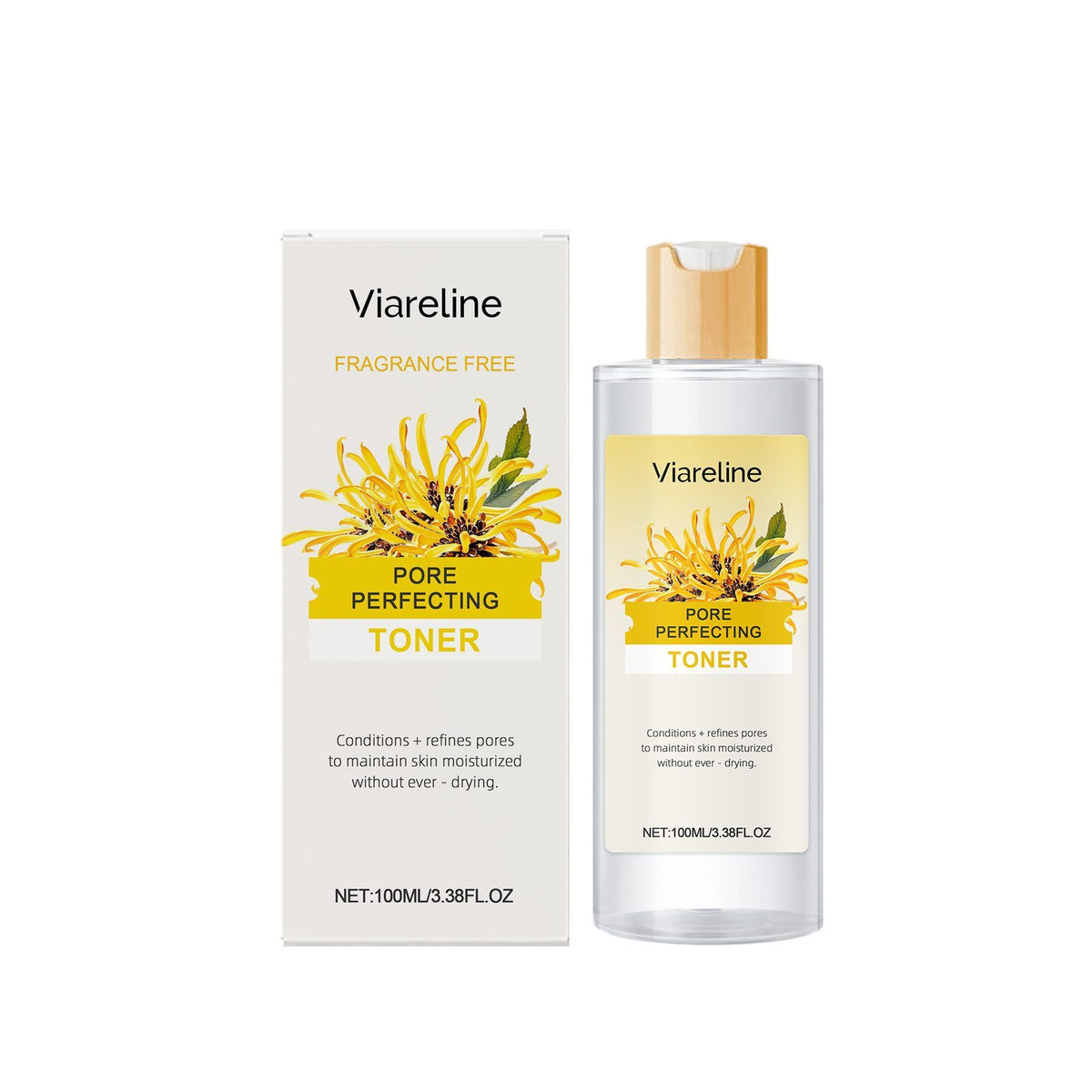 Visage hydratant du toner de la sorcière VIARELINE Hazel