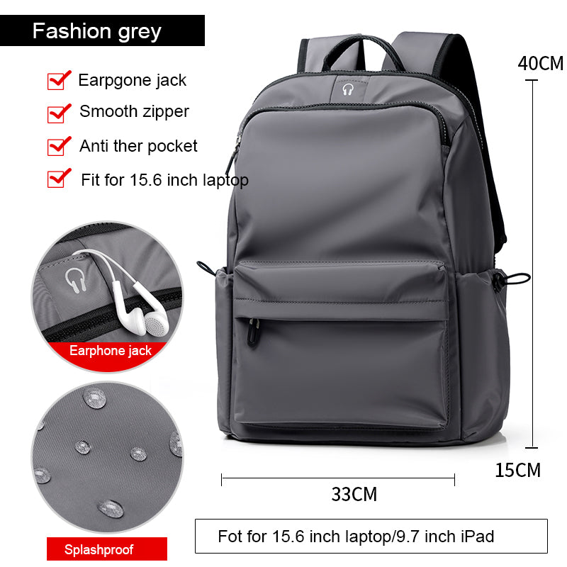 Mode simple sac de voyage Trendy Cool Male College Student Computer School Bag