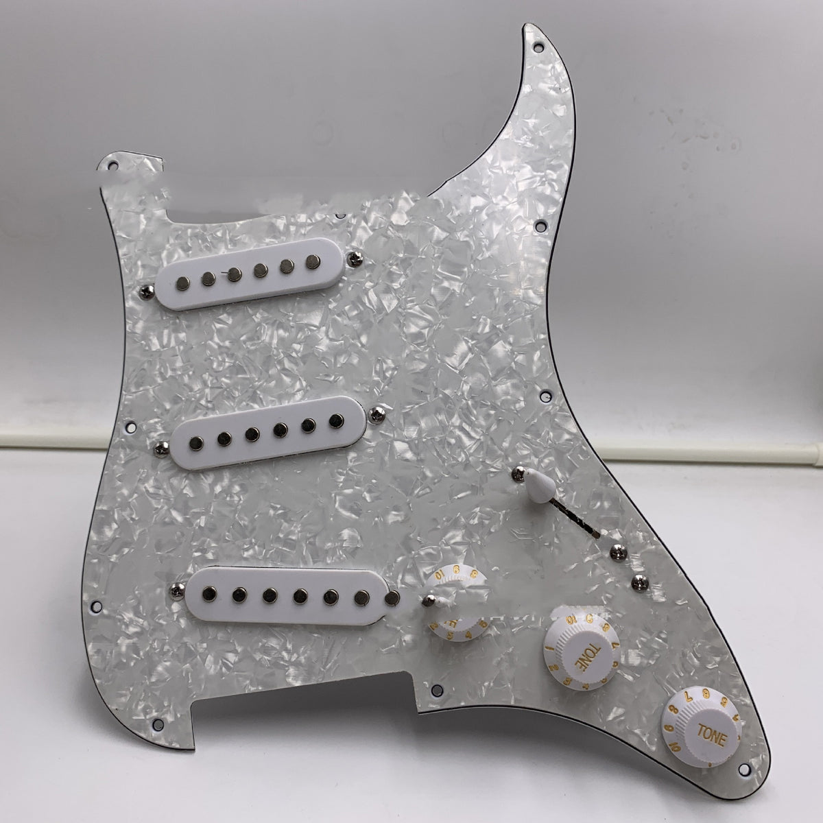 Accessoires pour guitare ST Ensemble complet Accessoires pour guitare électrique Plaque de garde ST Guitare électrique