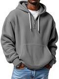 Autumn And Winter Amazon Independent Station Fashion Sports Trendy Brand Tops Waffle pour hommes