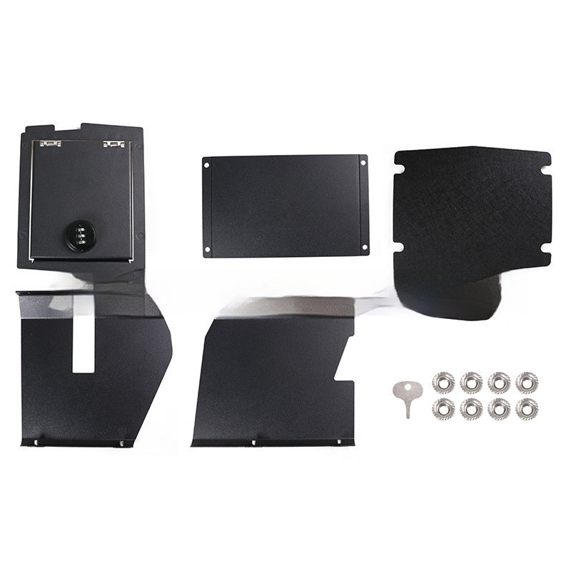 Anti-theft storage box for center console