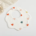 Bébé 6 couches coton Gauze Petal Bib