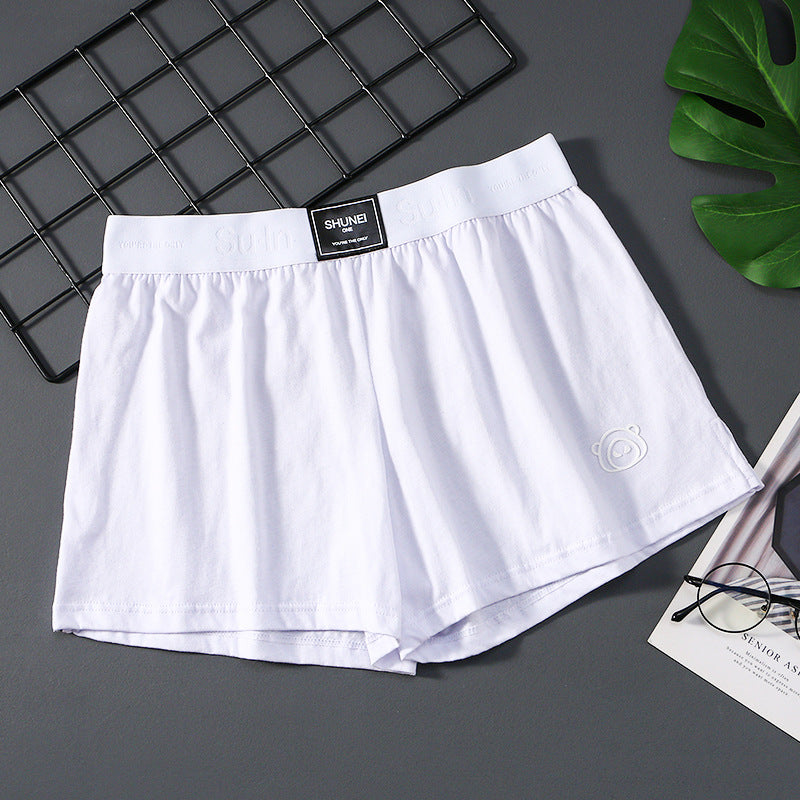 Sous-vêtements en coton purifié homme Confortable Personnalité Respirante Plus Taille Boxer Slip
