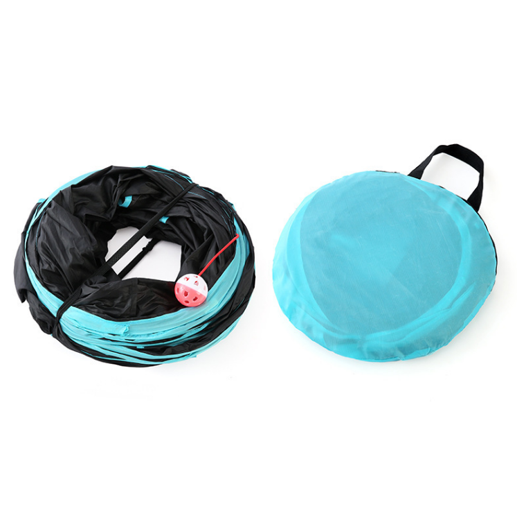 Jouet de chat animal Tente à quatre canaux en Tunnel Collapsible