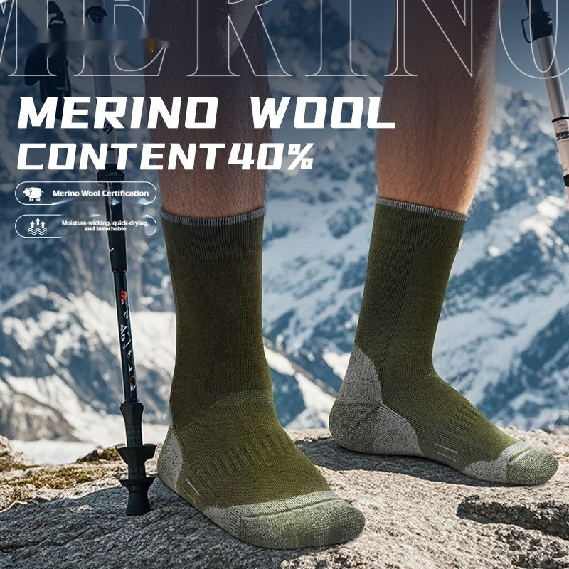 Chaussettes thermiques épaisses d'hiver pour hommes