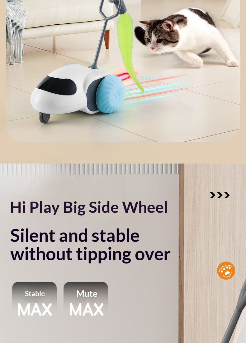 Jouet de chat électrique Smart Racing avec souris de simulation