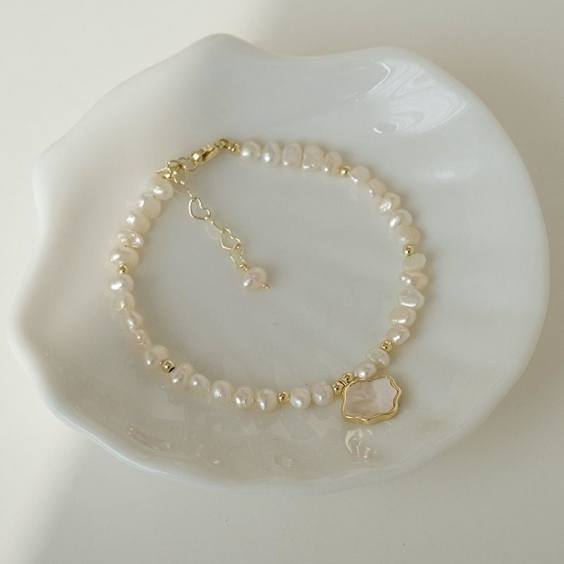 Bracelet de collier de perles d'eau douce pour femmes