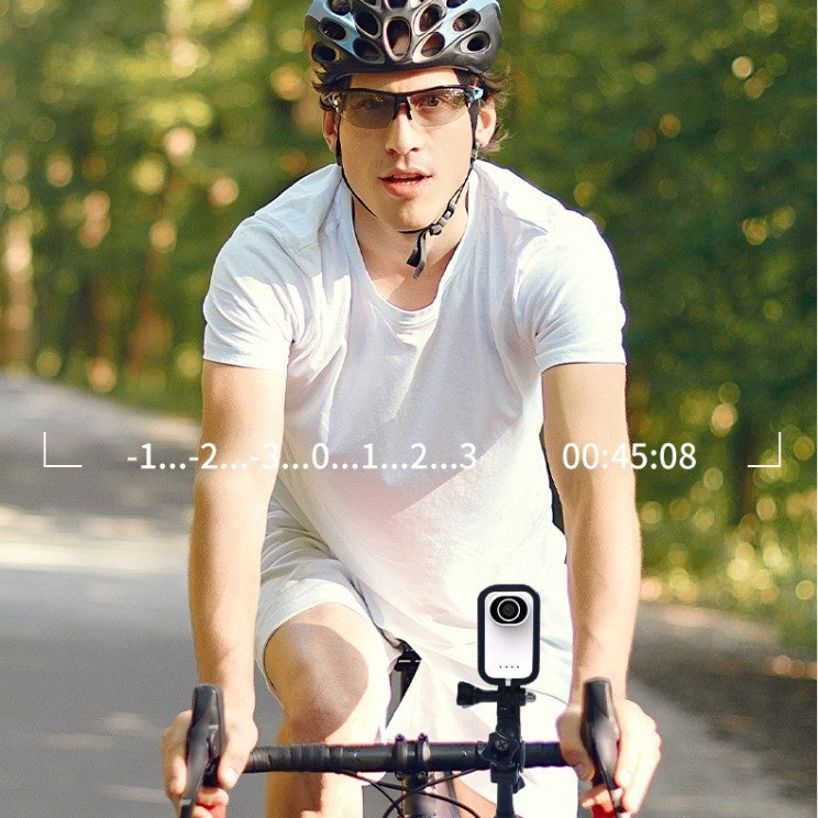 Cyclisme extérieur Vlog écran HD Longue durée de vie de la batterie Caméra d'action magnétique fonctionnée