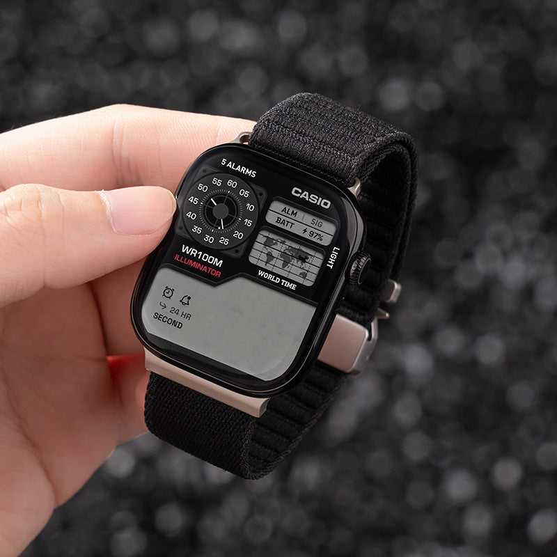 Bracelet de montre Buckle Premium de style SE en nylon