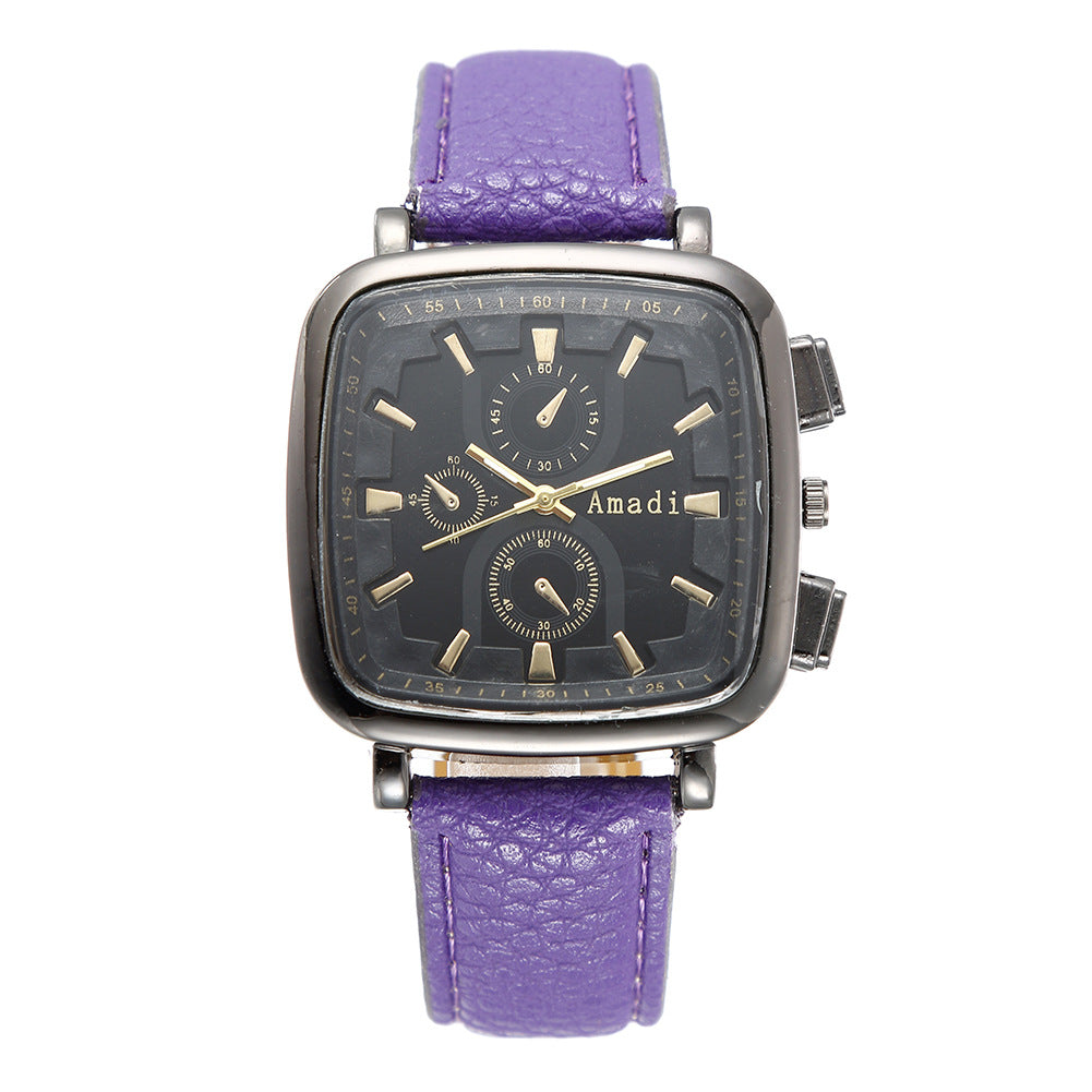 Montre Quartz rétro minimaliste à la mode