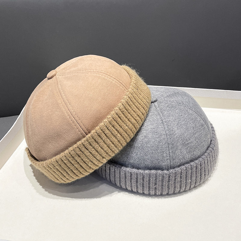 Chapeau de peau de cerf d'automne et d'hiver