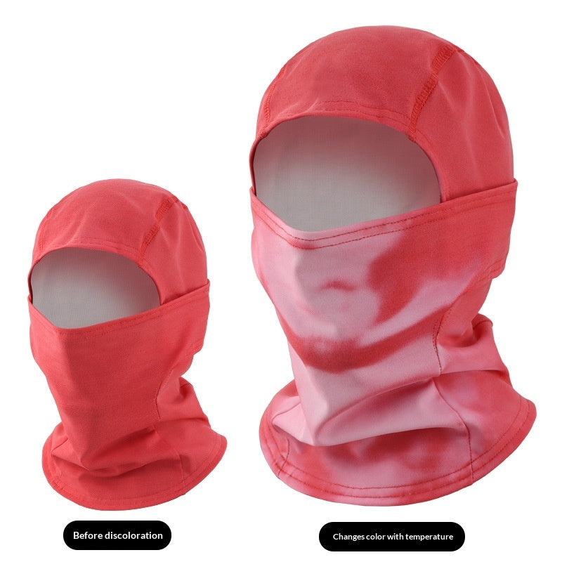 Balaclava respirant sensible à la température pour le cyclisme extérieur avec un Gradi