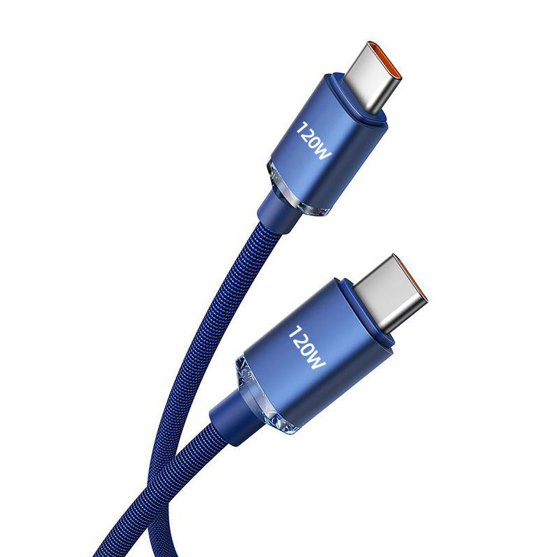 120W Fast Charge PD6A Double câble USB de type C