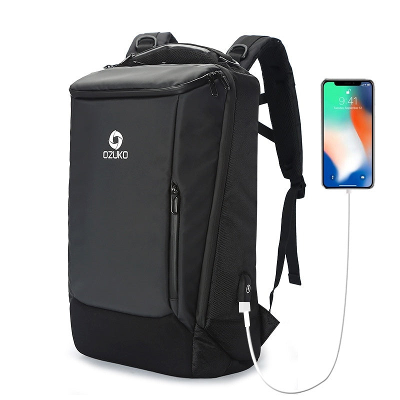 Sac de voyage multifonctionnel extérieur étanche Sac à dos pour ordinateur portable de 17 pouces