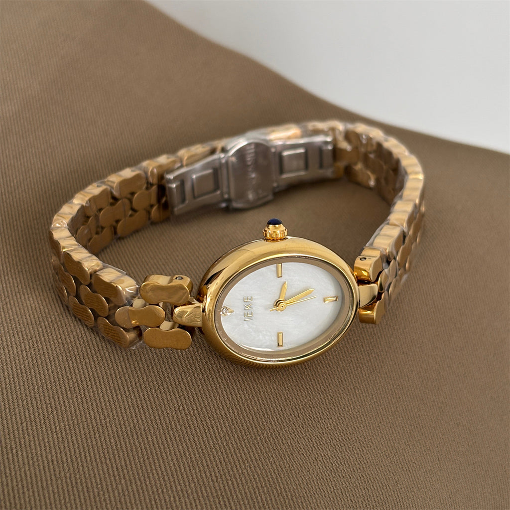 Ovale Exquise montre casual pour femmes