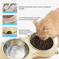 Base anti-dérapante Double Cat Food Bowl