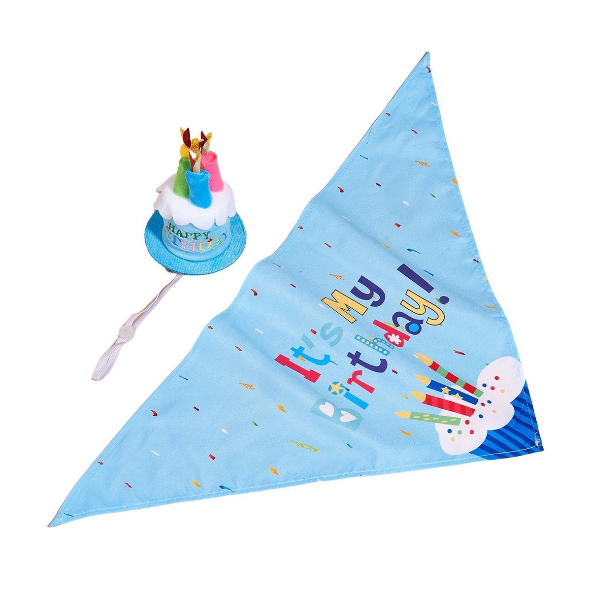 Creative Printing Dog Triangular Binder Birthday Salive Serviette Accessoires