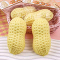 1pc Peanut , Zero Bounce Back Sensory Squeeze, Soft Squishy Stress Relief, Shapeable Senso