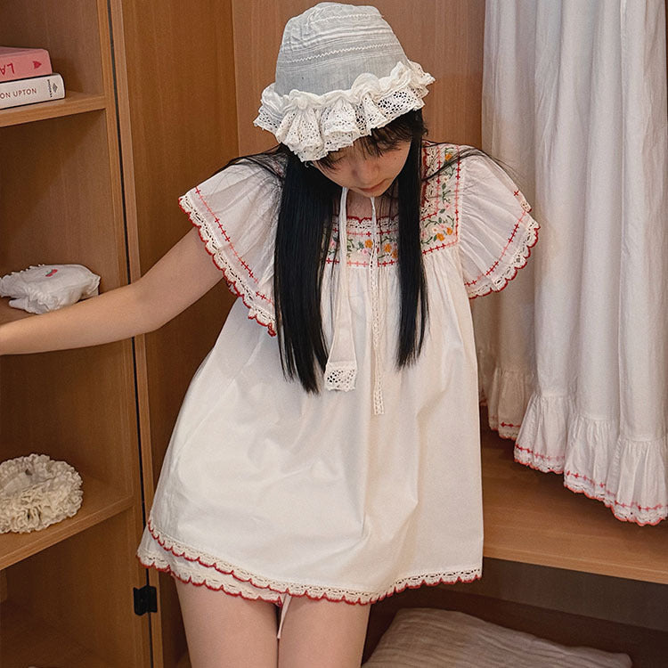 Wearable Short-sleeve Summer Pajamas
