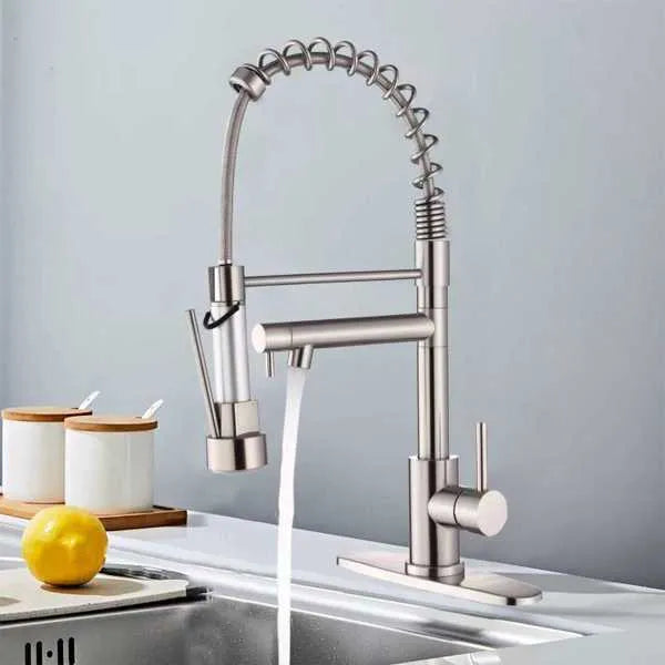 Robinet de cuisine avec pulvérisateur