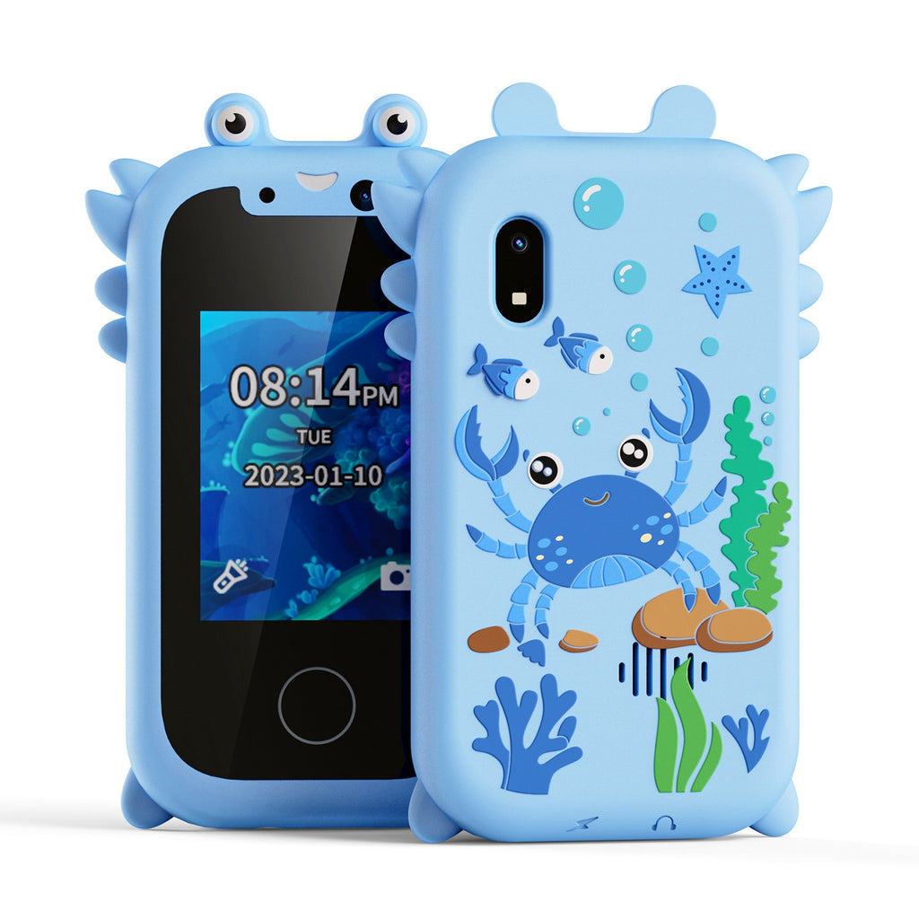 Téléphone à écran tactile double caméra pour les enfants pour l'éducation précoce