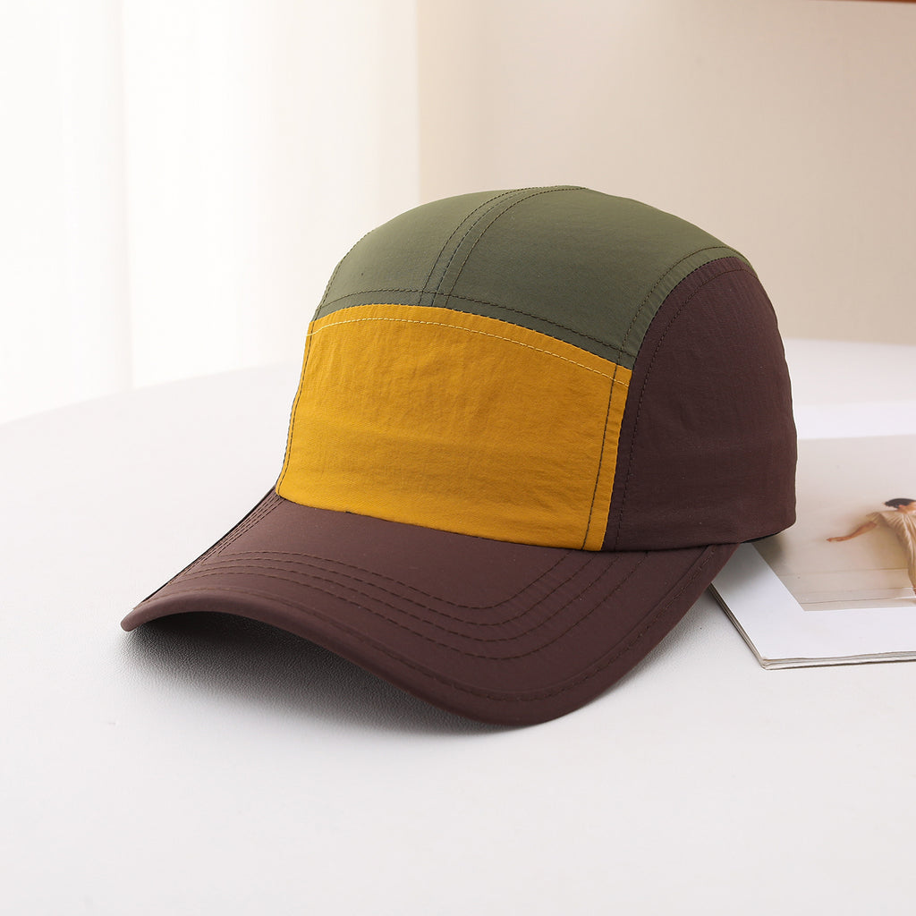 Light Board Patchwork Color-matching résistant à l'eau Lightweight Casual Style simple Adjus