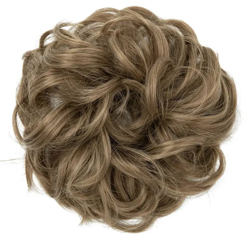 Haute température Cheveux de soie Tie femmes Bun élastique bande de cheveux