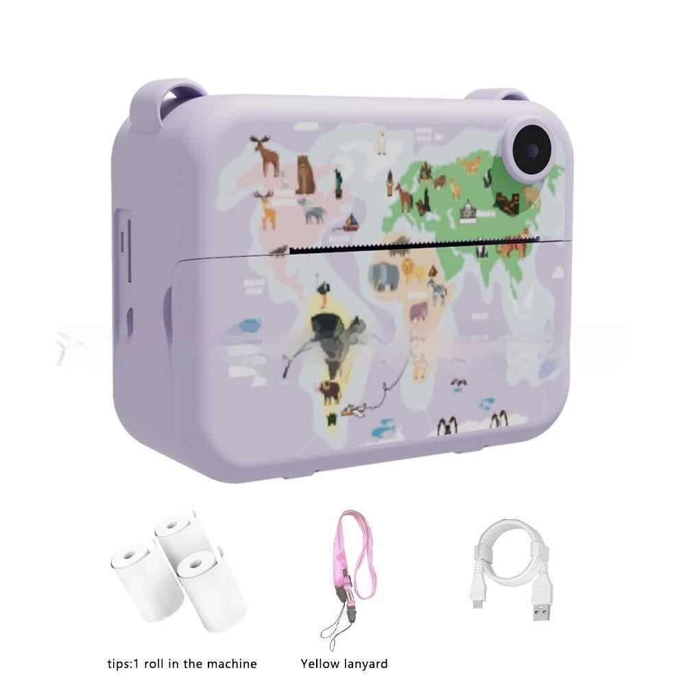 Caméra d'arrivée pour enfants Petit SLR Polaroid Camera DIY Thermique