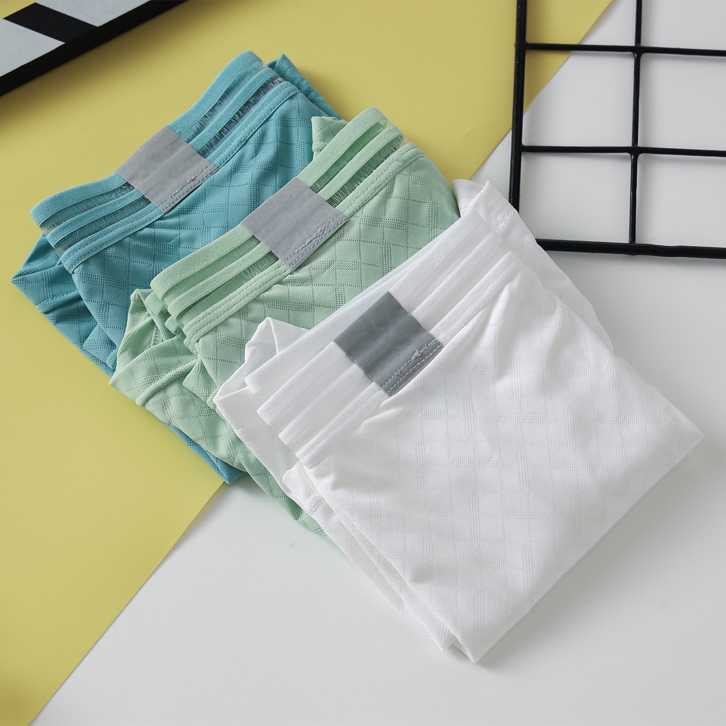 Slip de boxeur en silk glacé homme respirant et frais pour le sport