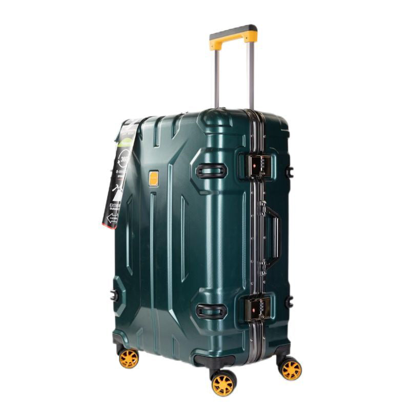 Valise pivotante durable avec boîte de verrouillage de mot de passe