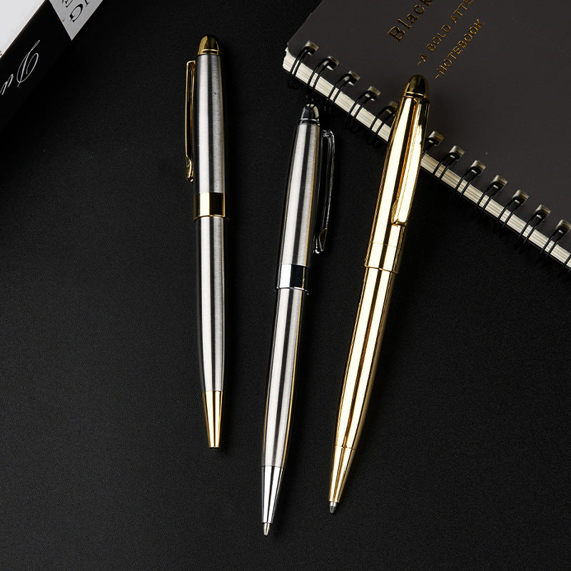 Stylo à bille en métal pivotant pour les entreprises