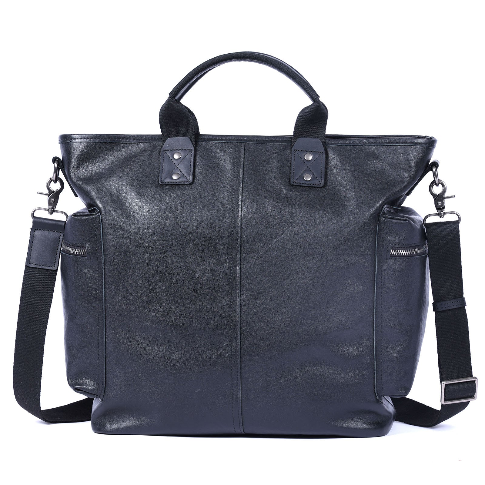 Épaule et sac de corps en cuir pleine fleur pour hommes