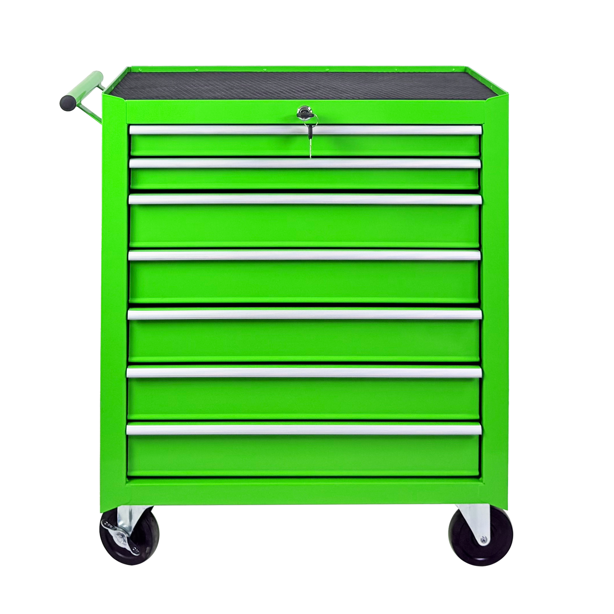 Roulement de coffre à outils avec boîte à outils 7-Drawer avec roues Multifonctionnel Tool Cart Mécanique T