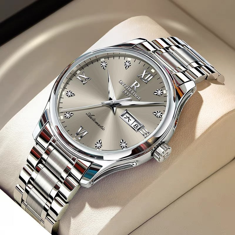 Montre mécanique de haute qualité étanche Luminous Business Pure