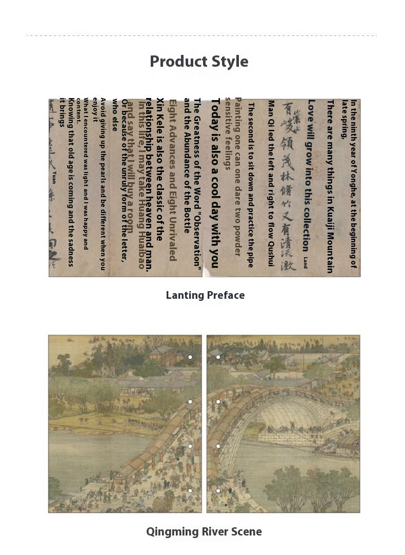 Rétro Peintre Célèbre Ligné Ledger de main antique