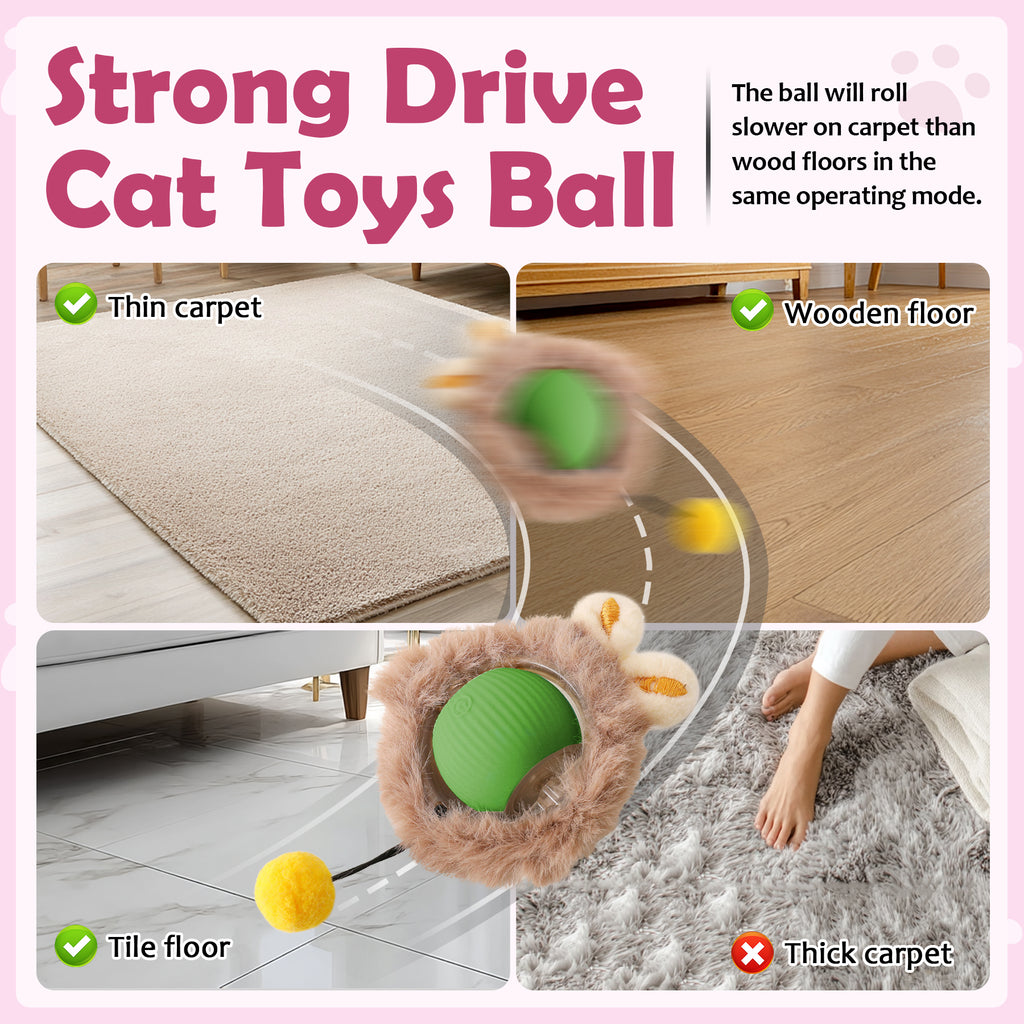 Jouets interactifs Balle pour chats