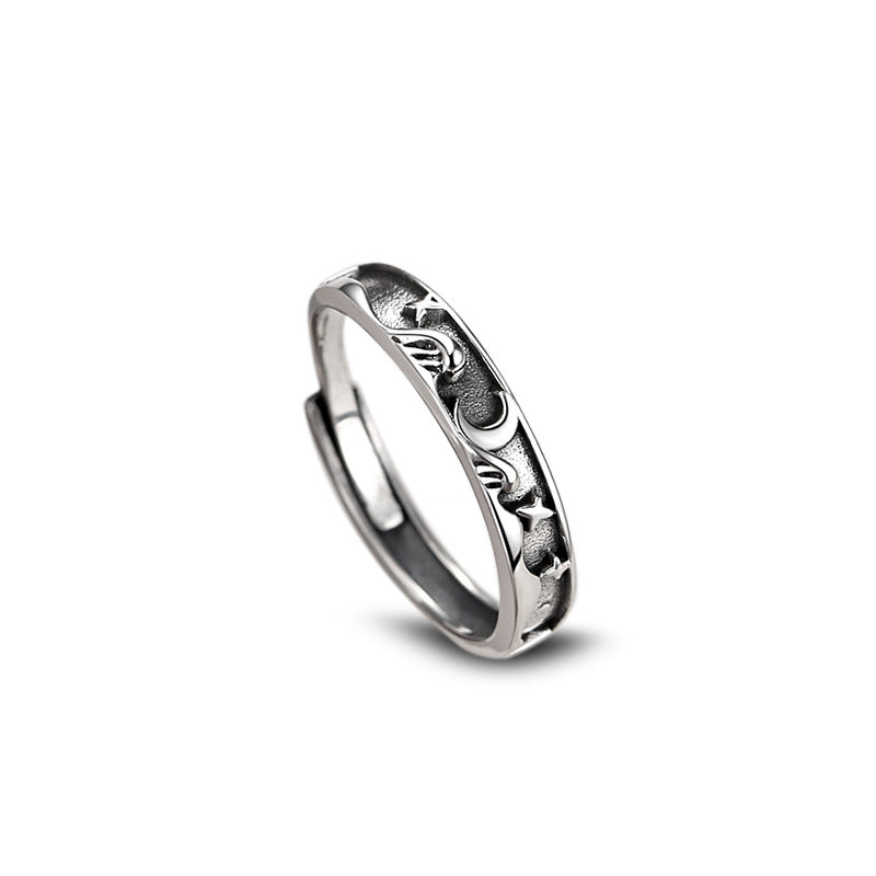 Bague réglable de mode de luxe pour hommes et femmes