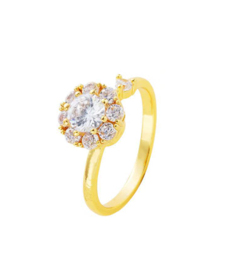 La mode La même douce bague tournante papillon