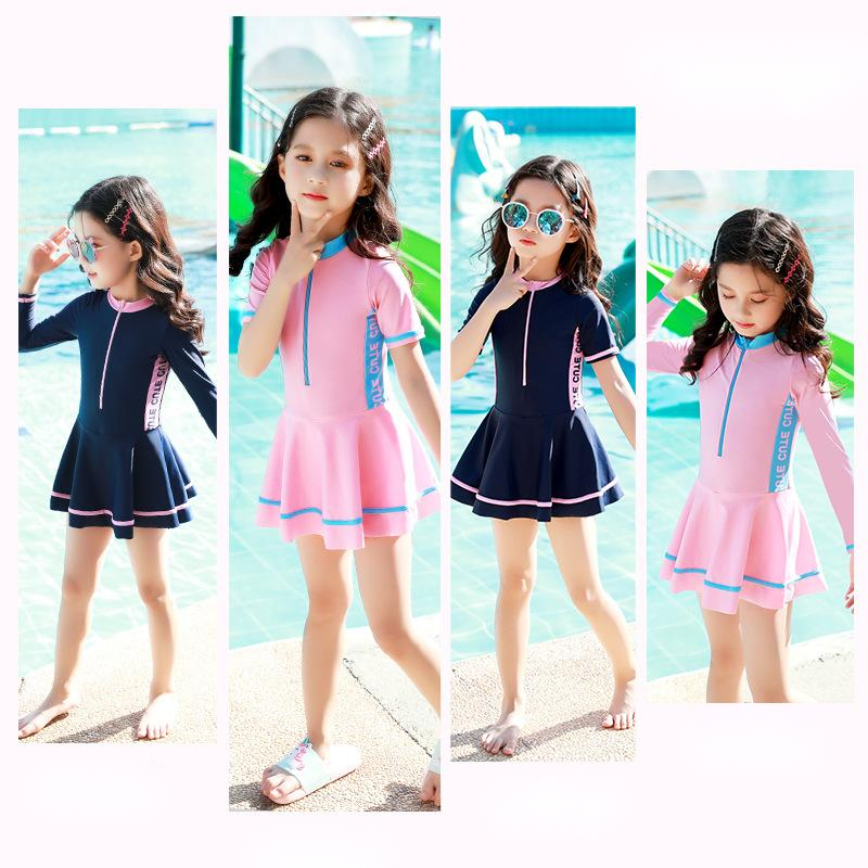 Maillot de bain en une seule pièce de sport et de loisirs pour filles