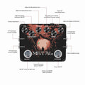 Effet de guitare en métal Pedal Traditional Metal Sound 80s/90 Sortie casque TREBLE/MID/BASS